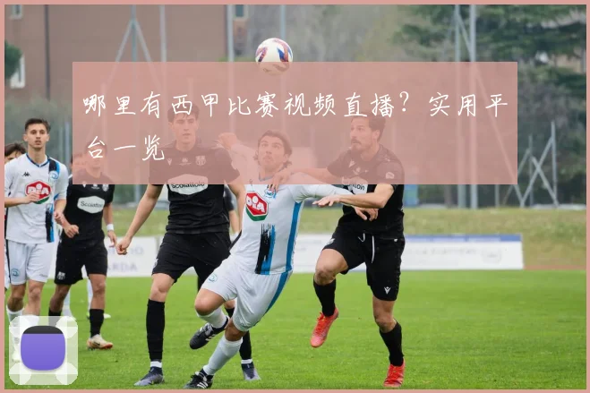 哪里有西甲比赛视频直播？实用平台一览